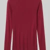 Aster Wool Lyocell High Neck Tee