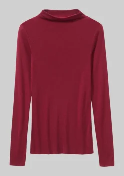 Aster Wool Lyocell High Neck Tee