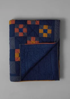 Astrid Check Patchwork Cotton Quilt