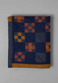 Astrid Check Patchwork Cotton Quilt