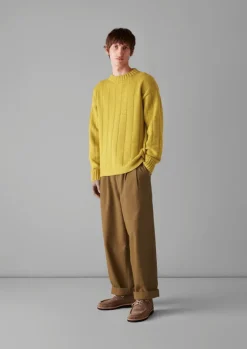 Bill Cotton Wide Leg Trousers