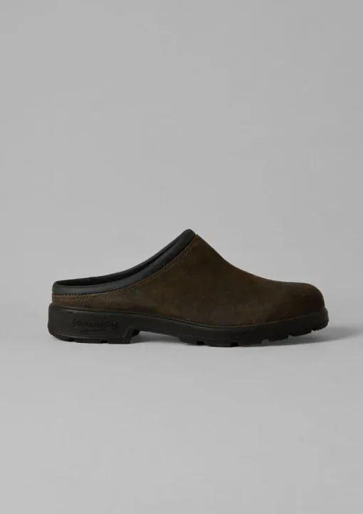 Blundstone Waxed Suede Grip Clogs