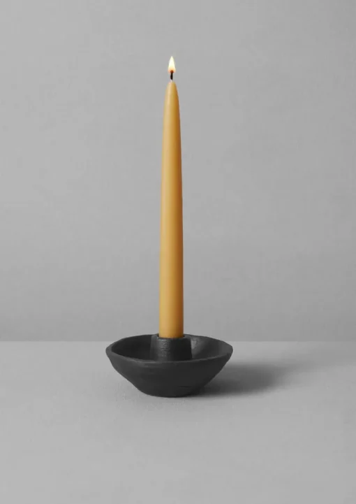 Cast Iron Dinner Candle Holder