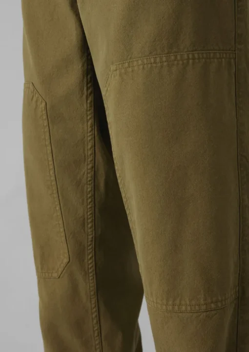Cotton Canvas Tapered Trousers