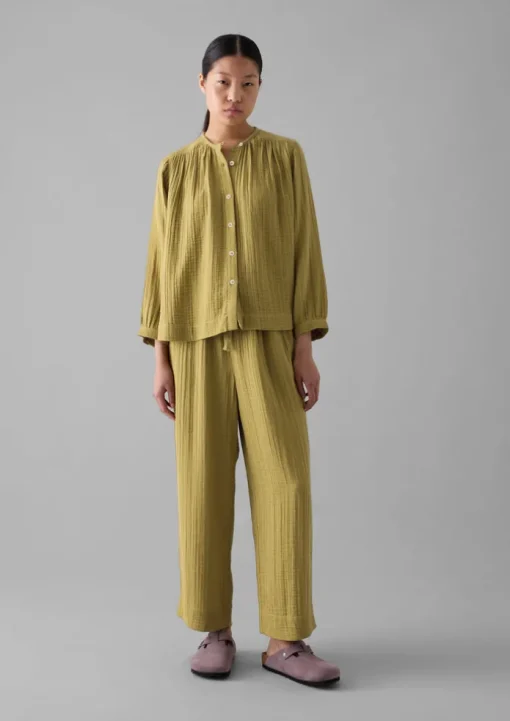 Crinkle Cotton Pyjamas