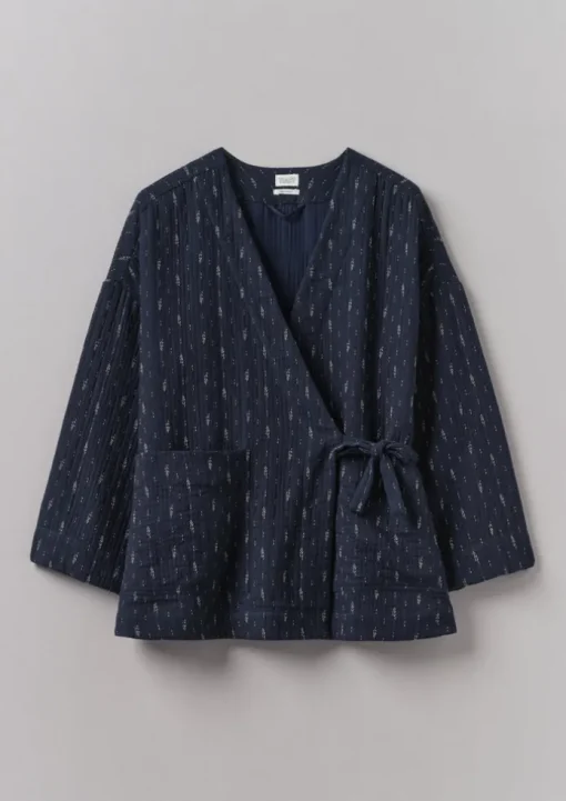 Dobby Cotton Lounge Jacket