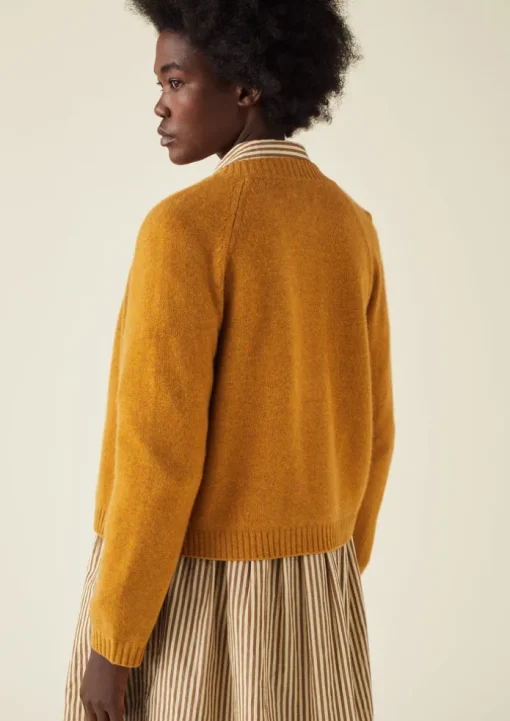 Eden Wool Cashmere Raglan Cardigan