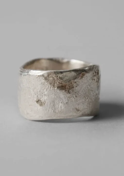 Emily Nixon Sculptural Rock Ring