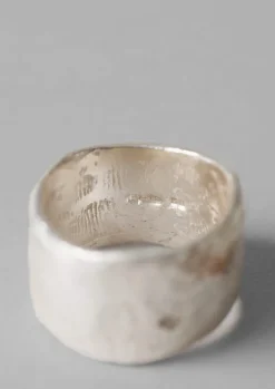 Emily Nixon Sculptural Rock Ring