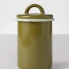 Enamel Storage Jar