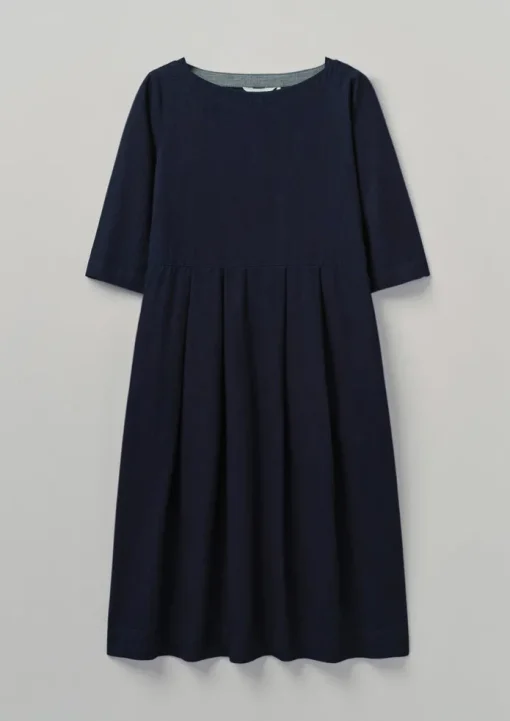 Franca Indigo Twill Dress