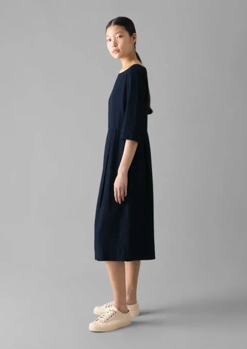 Franca Indigo Twill Dress