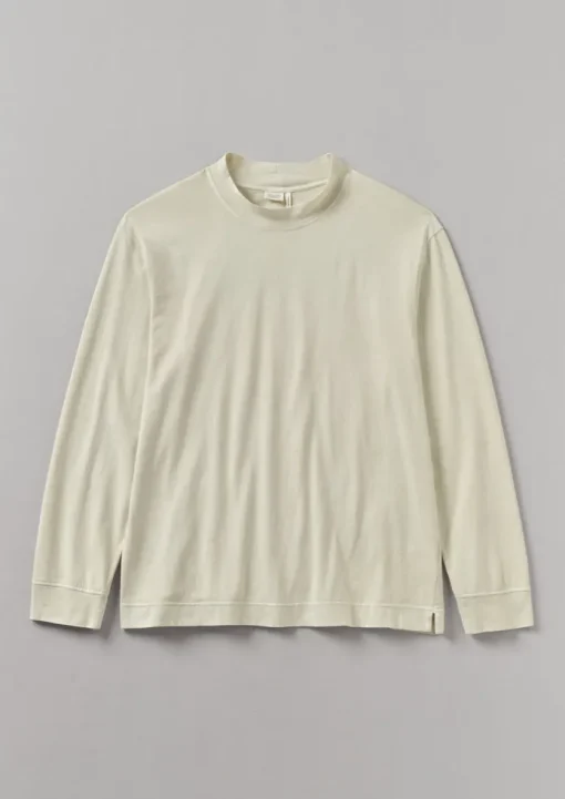 Garment Dyed Cotton Long Sleeve Tee