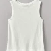 Garment Dyed Organic Cotton Tank Top