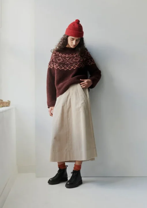 Graphic Yoke Sweater