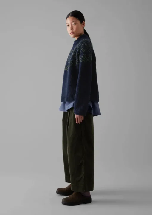 Graphic Yoke Sweater