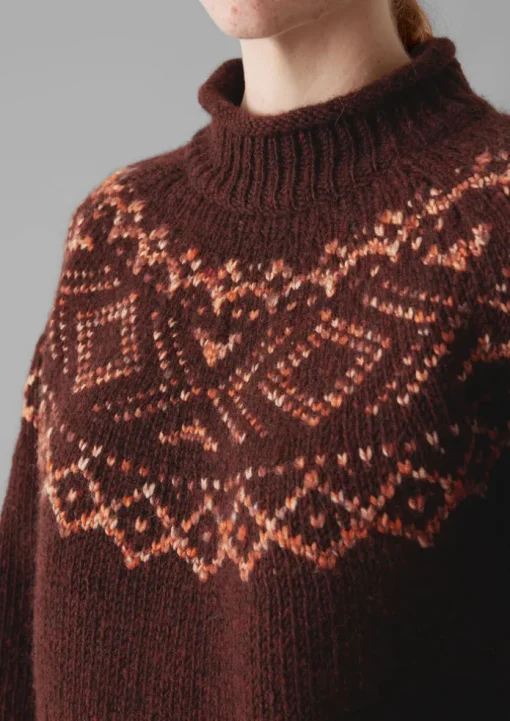 Graphic Yoke Sweater
