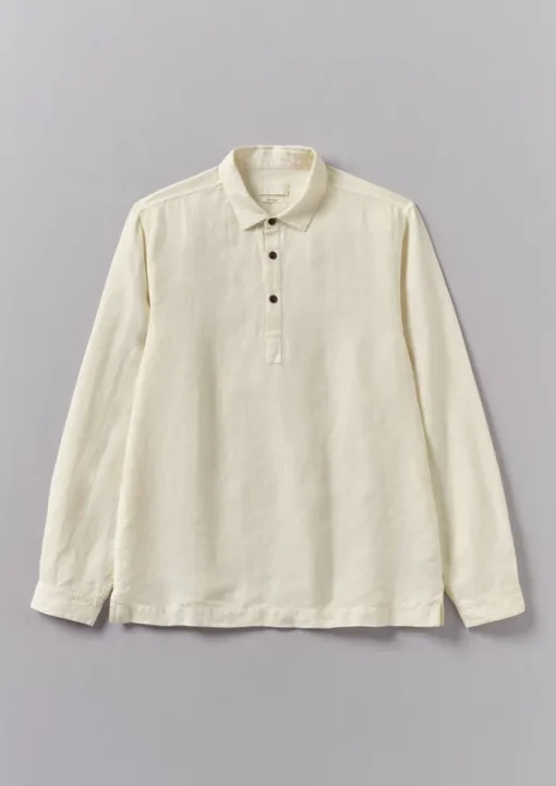 Half Placket Linen Shirt