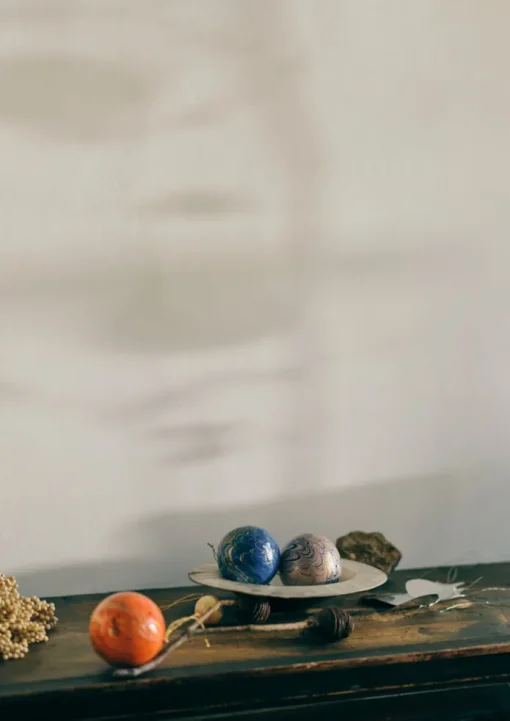 Hand Marbled Bauble