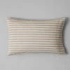 Ines Flannel Stripe Cotton Housewife Pillowcase Set