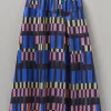 Isobel Harvey Asymmetric Check Print Skirt