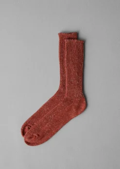 Nishiguchi Kutsushita Marled Hemp Cotton Socks