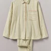 Nova Stripe Flannel Pyjamas