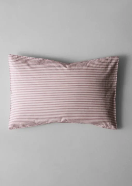 Organic Cotton Ticking Stripe Housewife Pillowcase