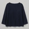 Panelled Boiled Wool Sweater