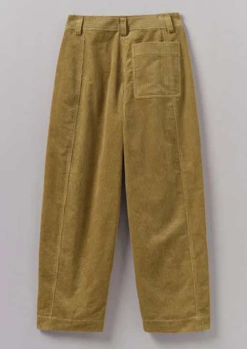 Panelled Organic Cord Trousers