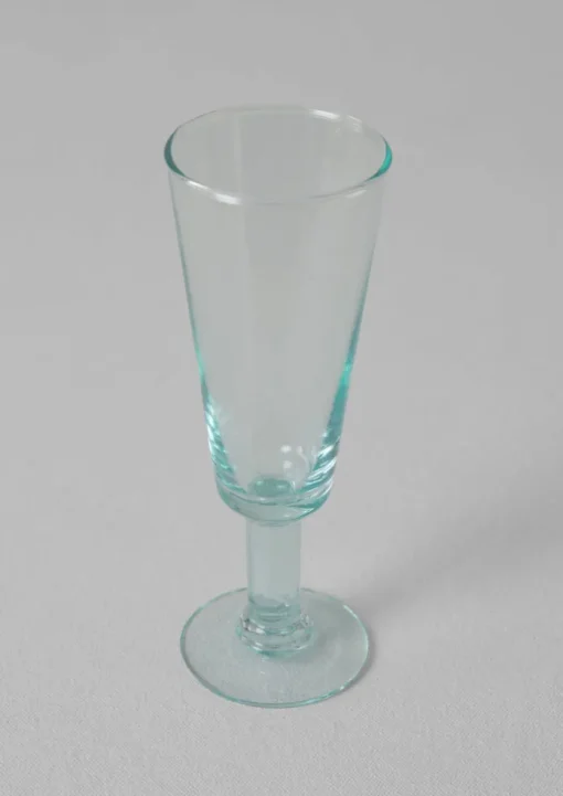 Recycled Bolivian Champagne Glasses Set