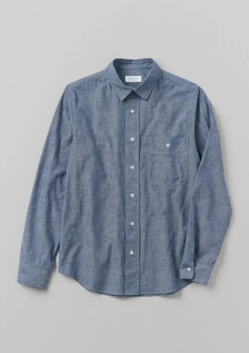 Selvedge Cotton Chambray Shirt
