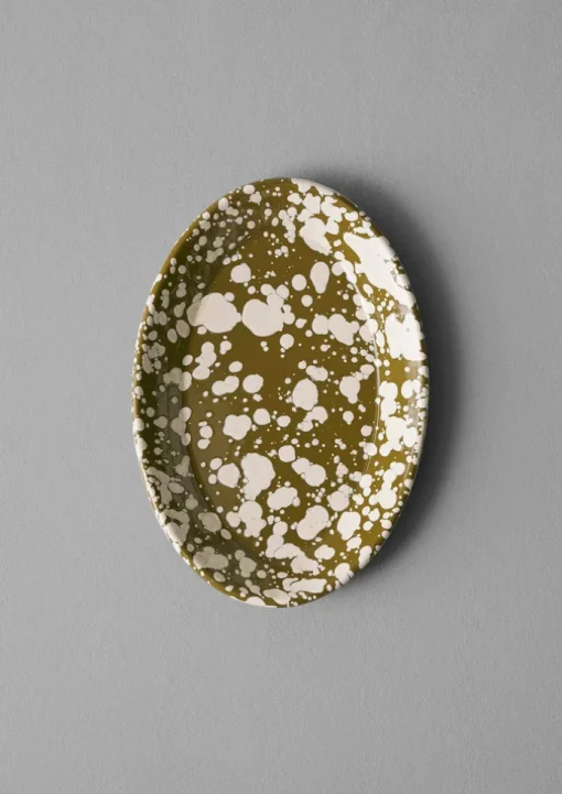 Splatter Enamel Platter