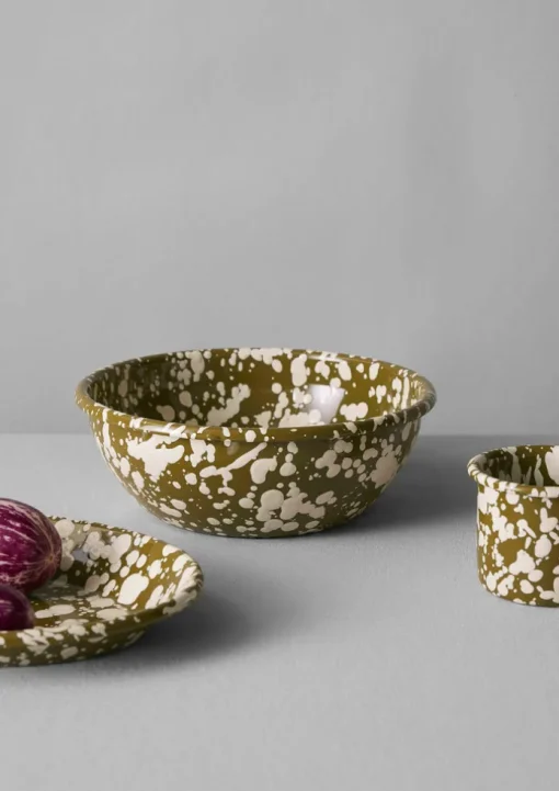 Splatter Enamel Platter