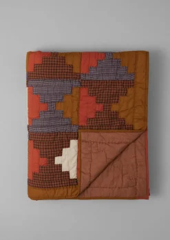 Stacked Check Patchwork Quilt