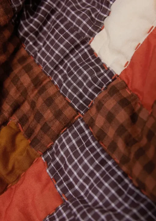 Stacked Check Patchwork Quilt