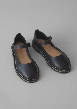 Steve Mono Leather Mary Jane Shoes