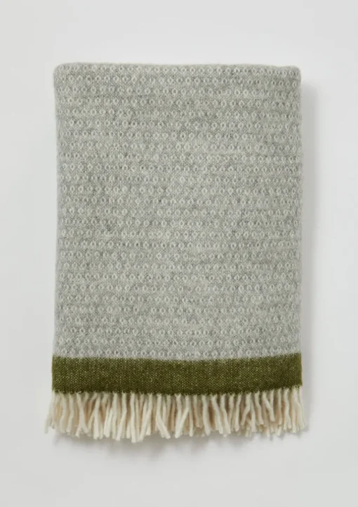 Stripe Edge Wool Blanket
