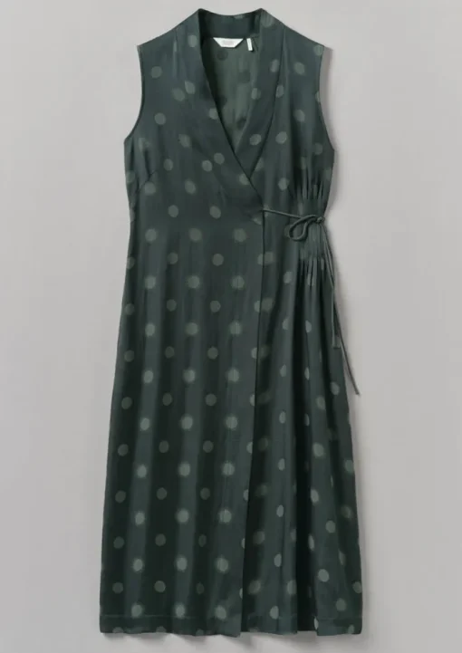 Sun and Moon Jacquard Dress