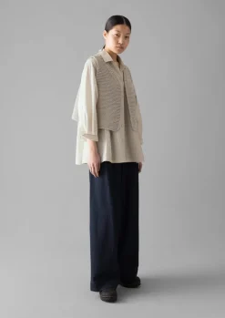 Textured Knit Gilet